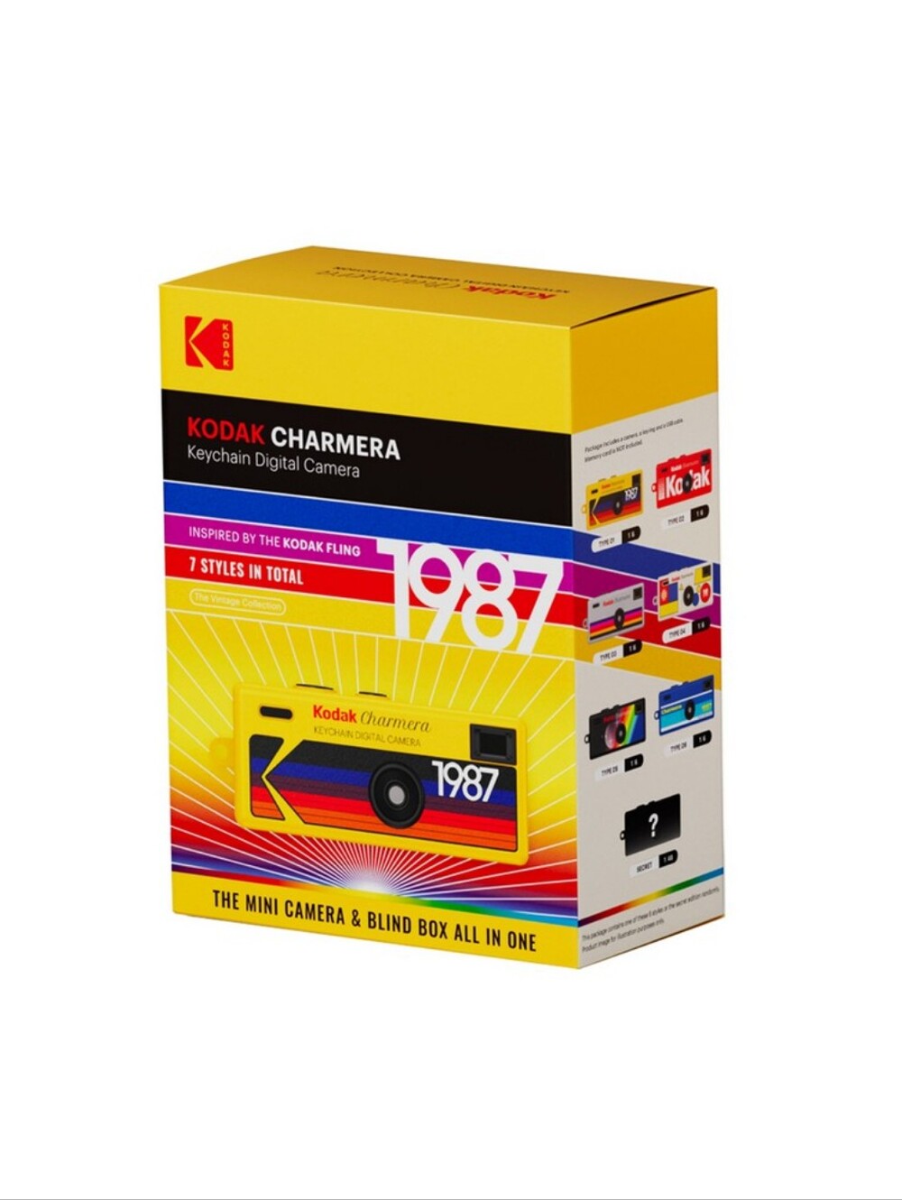 Viral 🎥 KODAK CHARMERA Keychain Digital Camera Blind Box Collection - 1987 - Picture 3 of 14